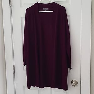 Plum Cardigan